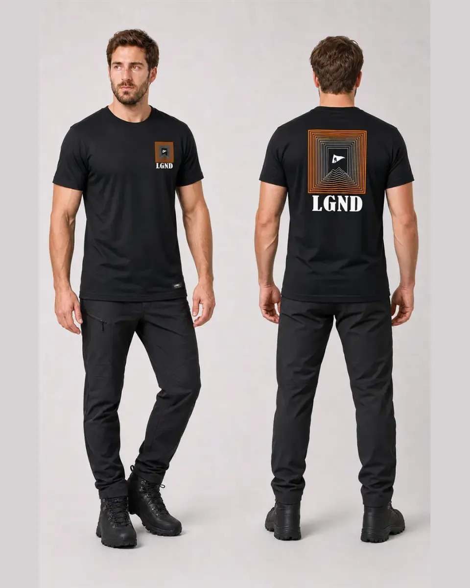 Camiseta Meia Malha (2) — Preta