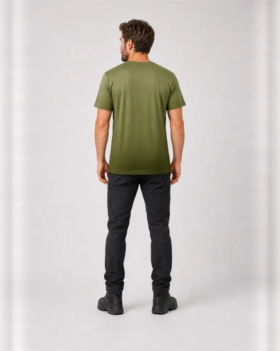 Camiseta Masculina 10 Anos (Verde) — foto 5