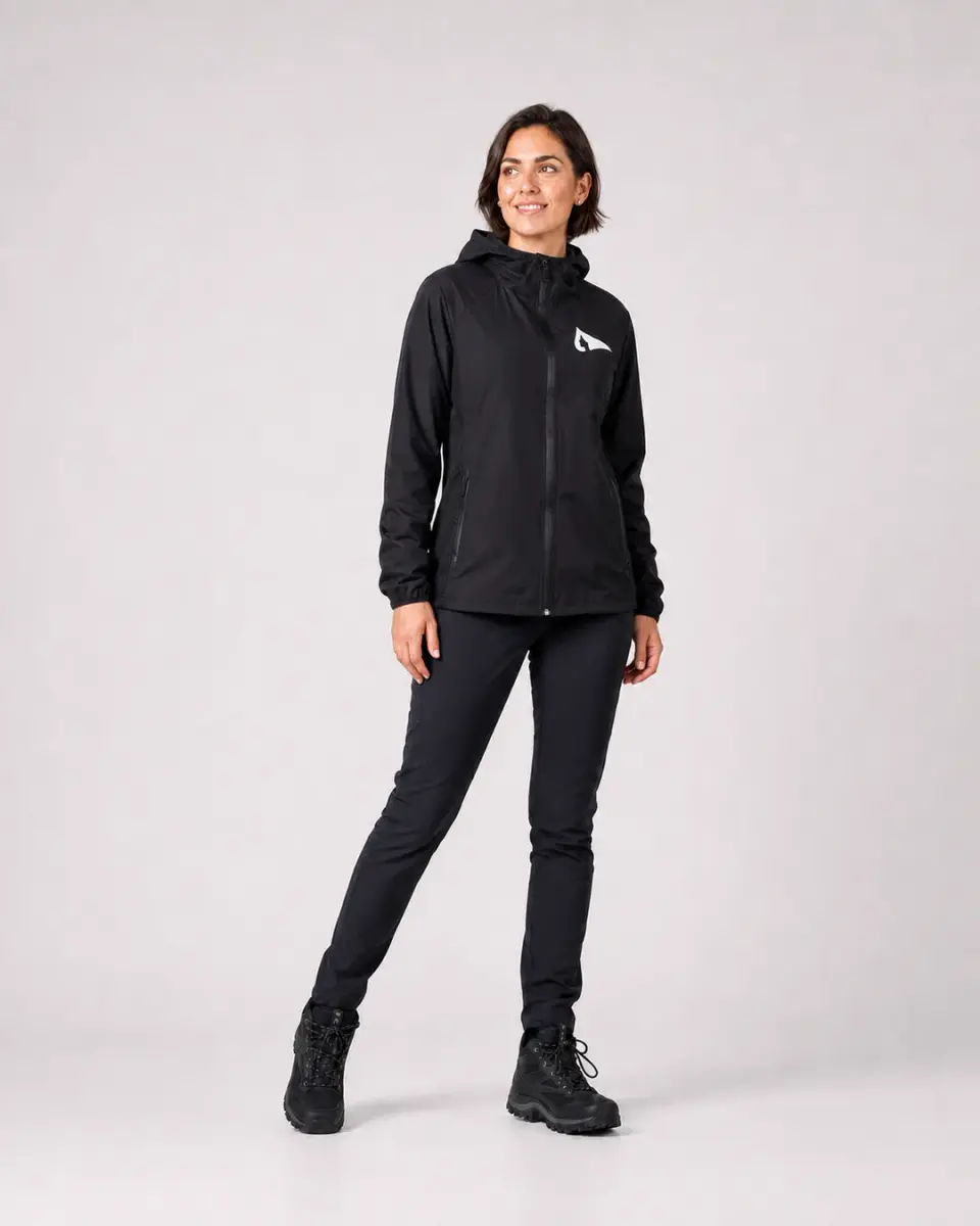 Jaqueta Corta Vento Ladies — Preto