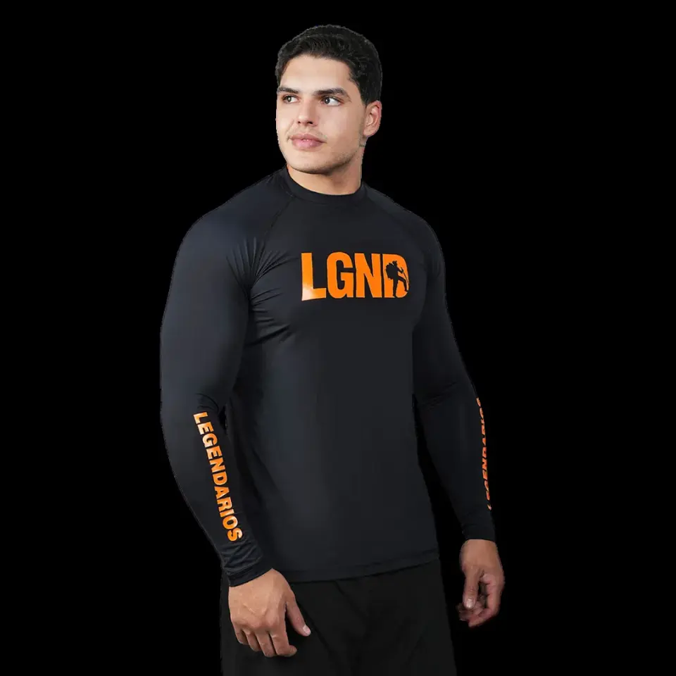 Segunda Pele — Preta/Laranja