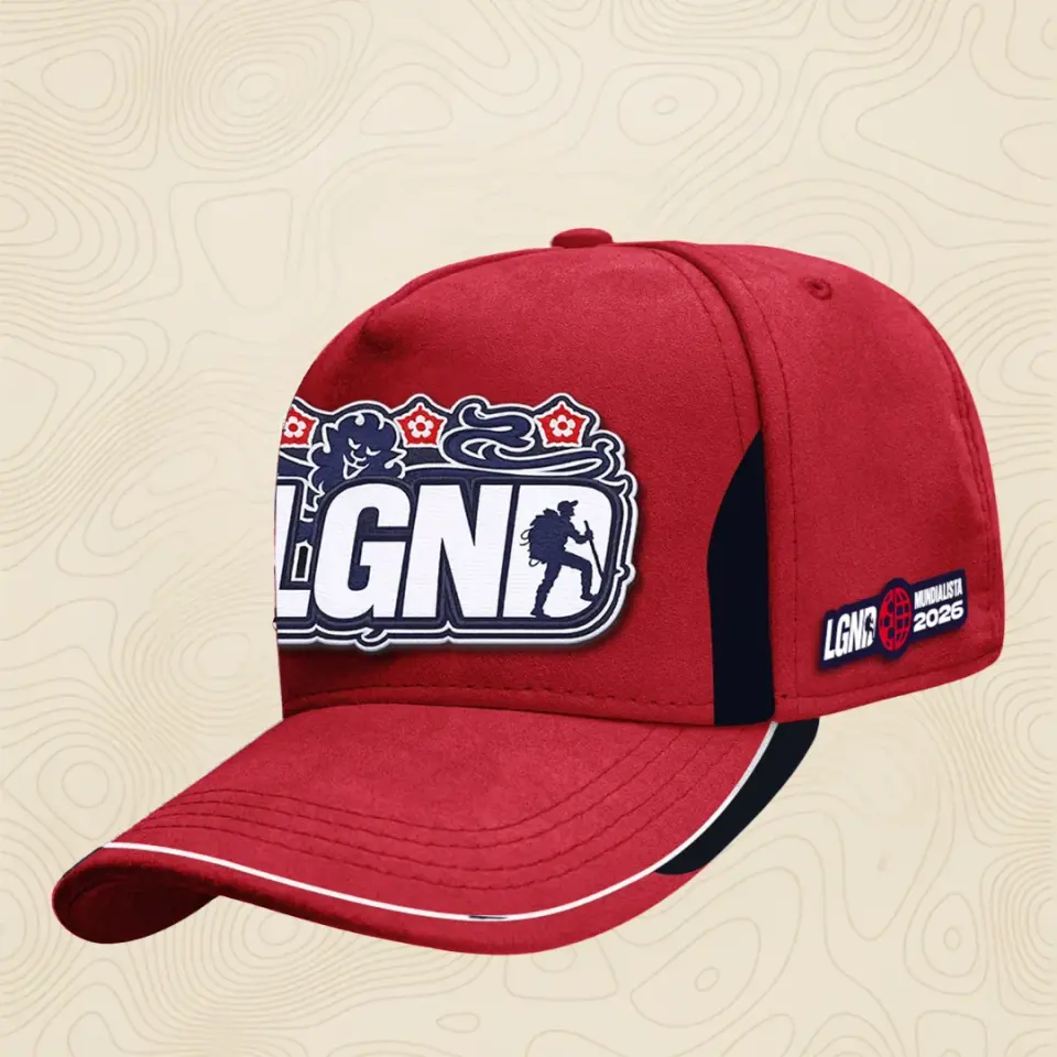 Boné LGND Vermelho Floral