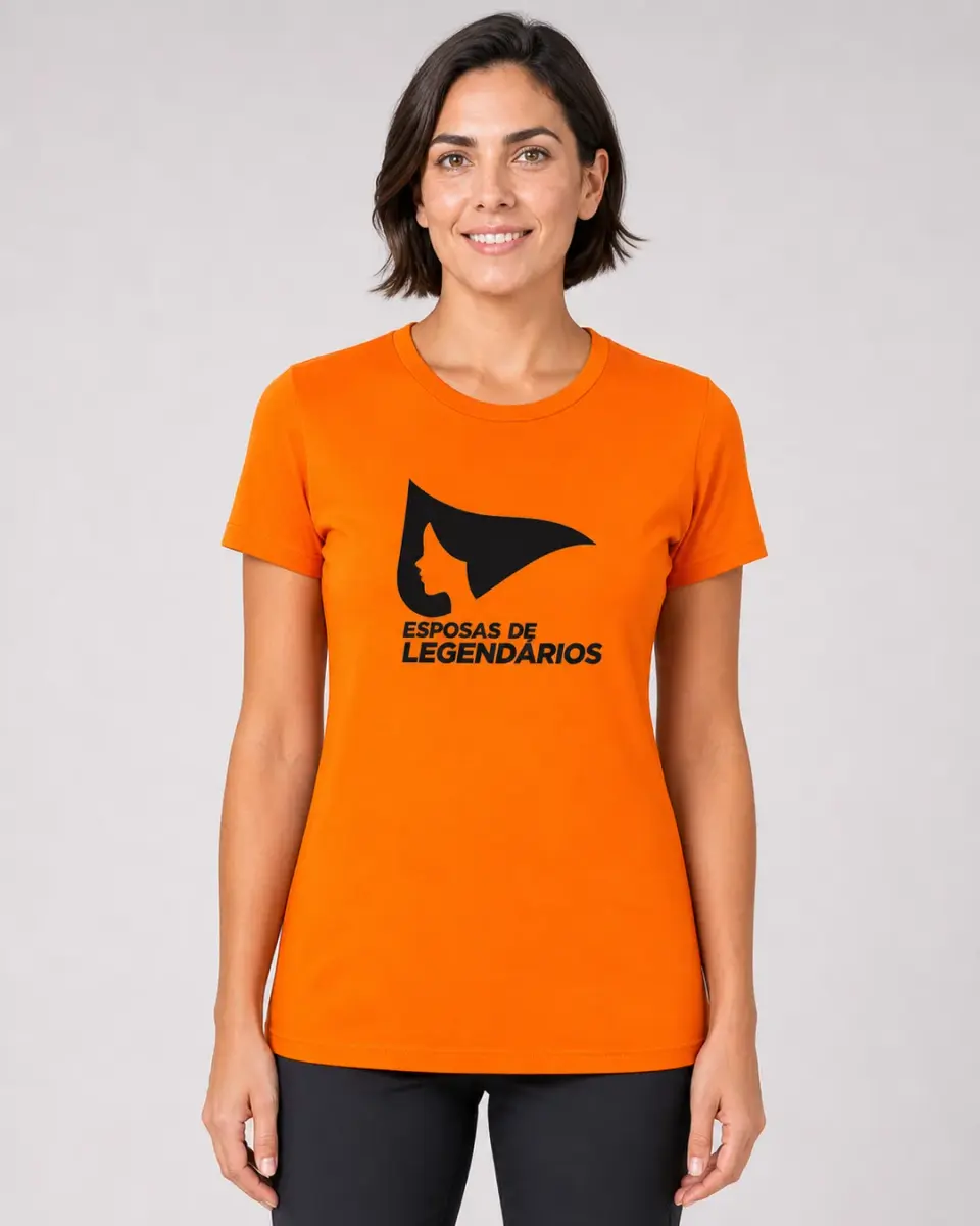 Camiseta Fem. Esposas de Legendários — Estampa A