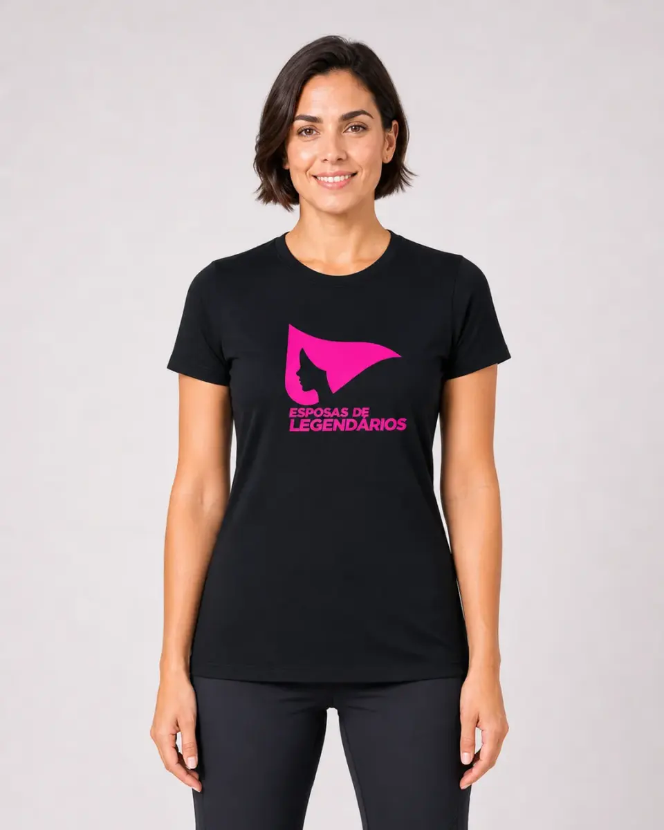 Camiseta Fem. Esposas de Legendários — Estampa B