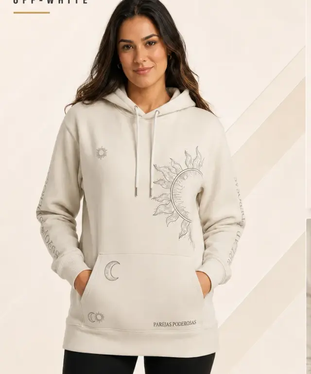 Moletom Feminino Sol e Lua
