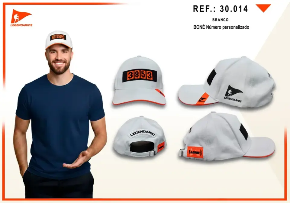 Boné Número Personalizado