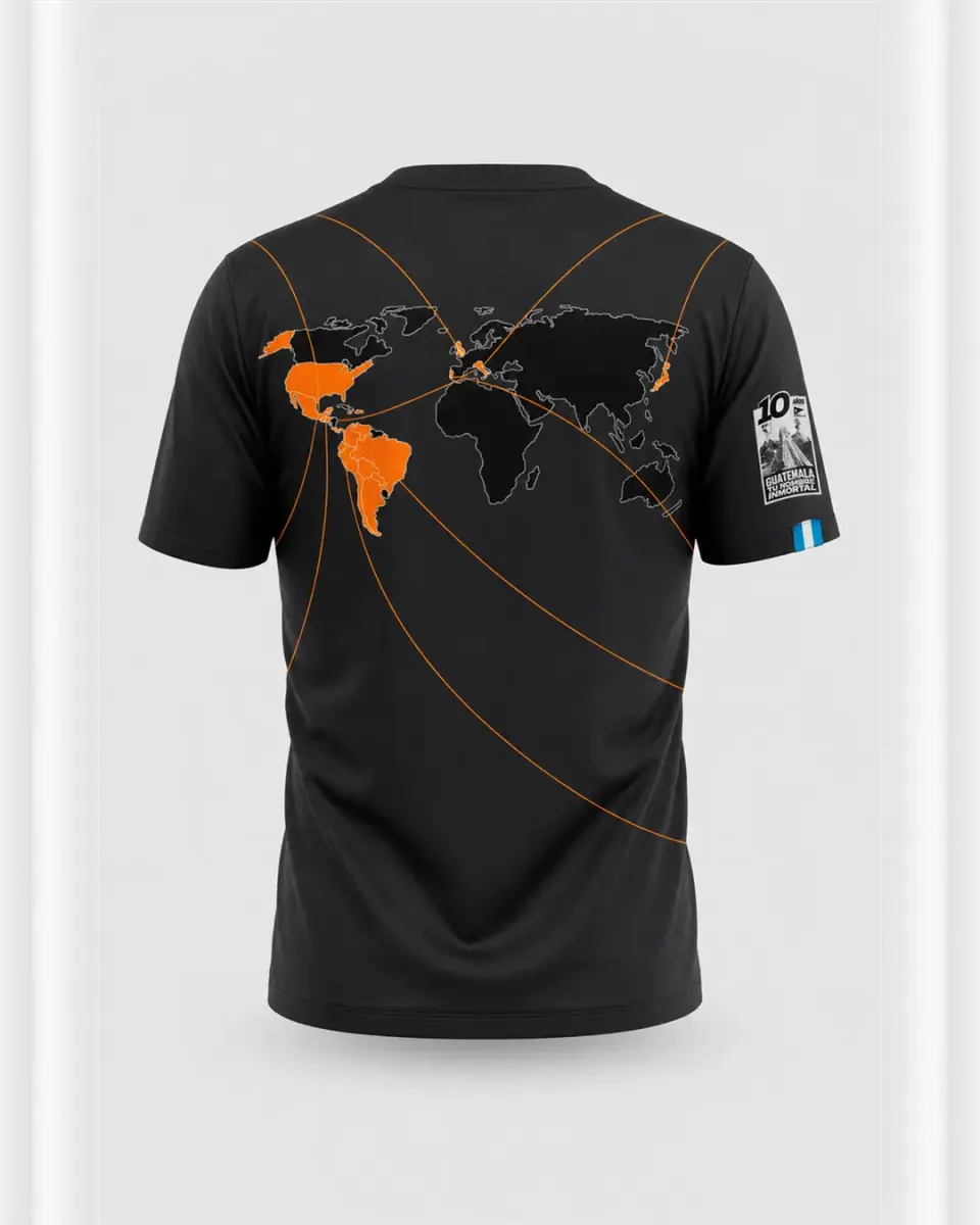Camiseta Masculina 10 Anos — Detalhe Manga — foto 3