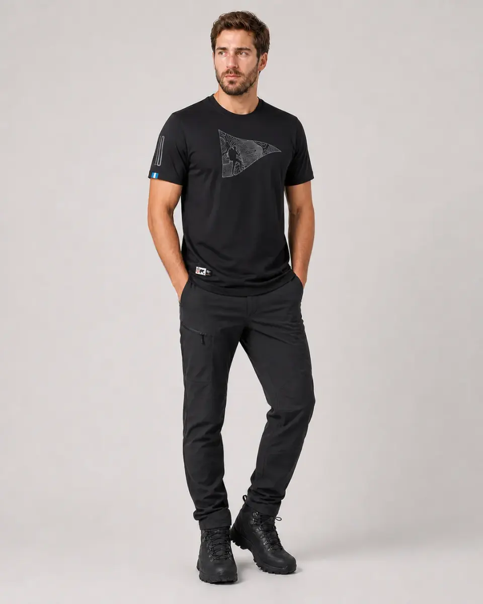 Camiseta Masculina 10 Anos (Preto — A) — foto 4