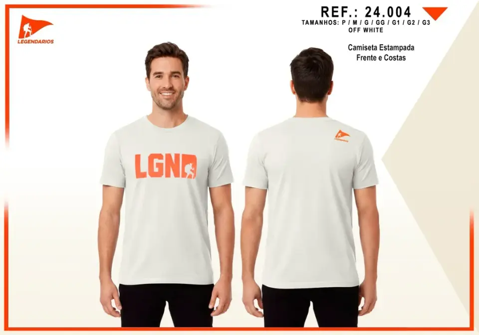 Camiseta LGND — Off White