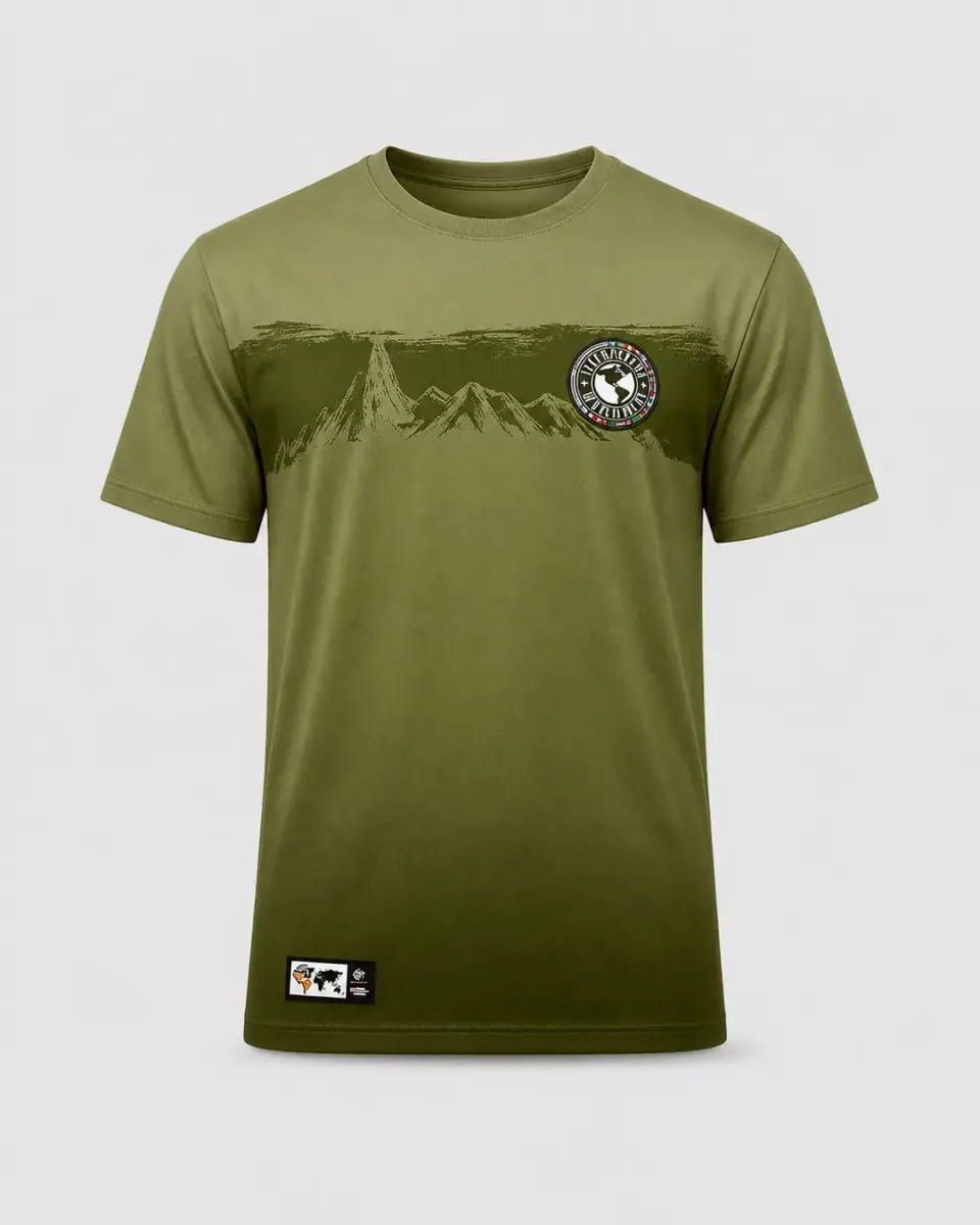 Camiseta Masculina 10 Anos (Verde) — foto 2