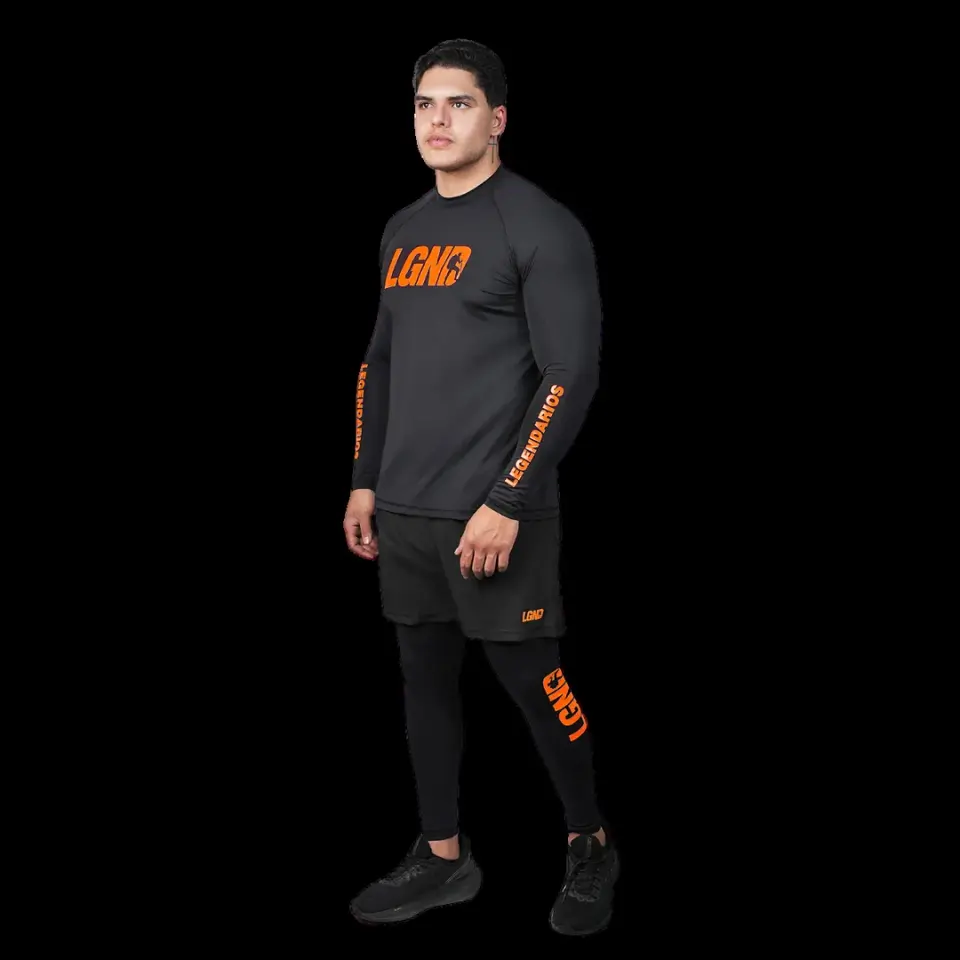 Legging — Preta/Refletiva
