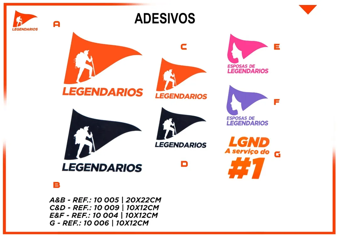 Adesivos Legendarios