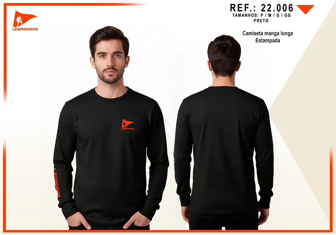 Camiseta ML Legendário Manga