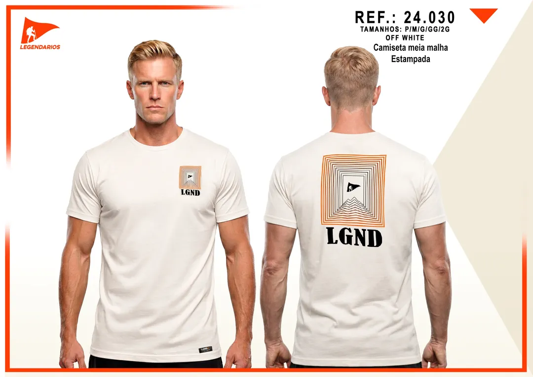 Camiseta Meia Malha (2) — Branca
