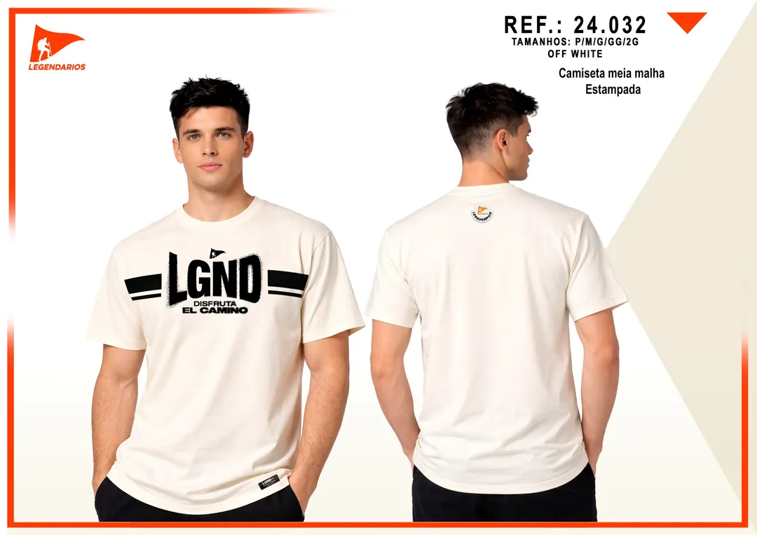 Camiseta Meia Malha (3) — Chumbo
